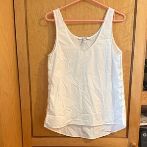 10 Crosby Derek Lam White Tank Top Sleeveless Design